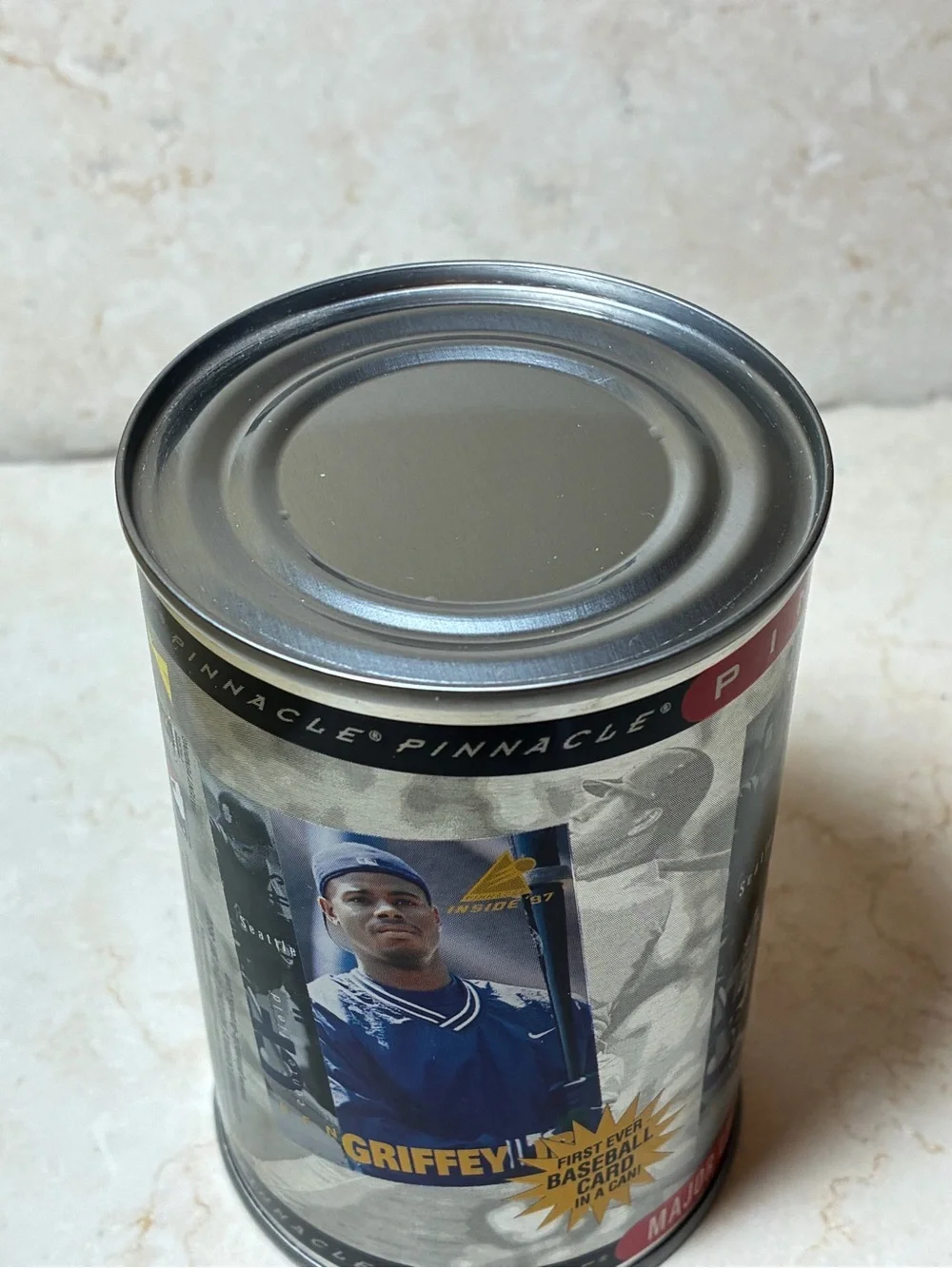 Pinnacle Inside 1997 Griffey Jr. Major League Baseball Card Can